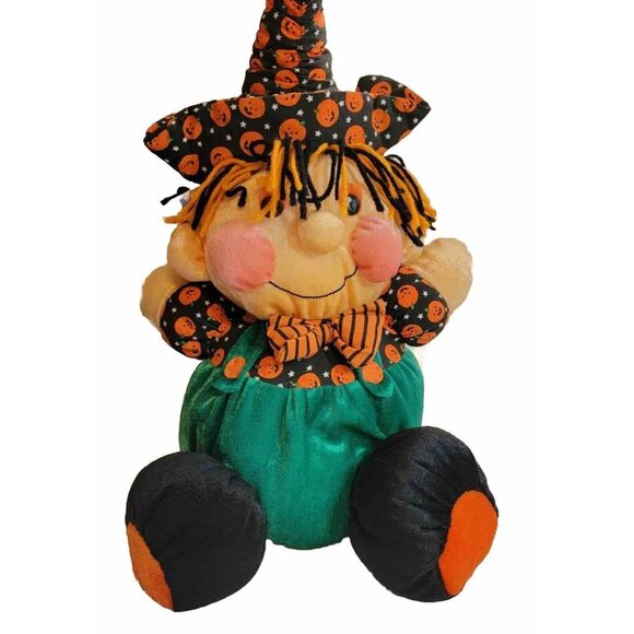 Dandee International Halloween Scarecrow Plush 13" Stuffed Animal   BNC - Picture 3 of 5